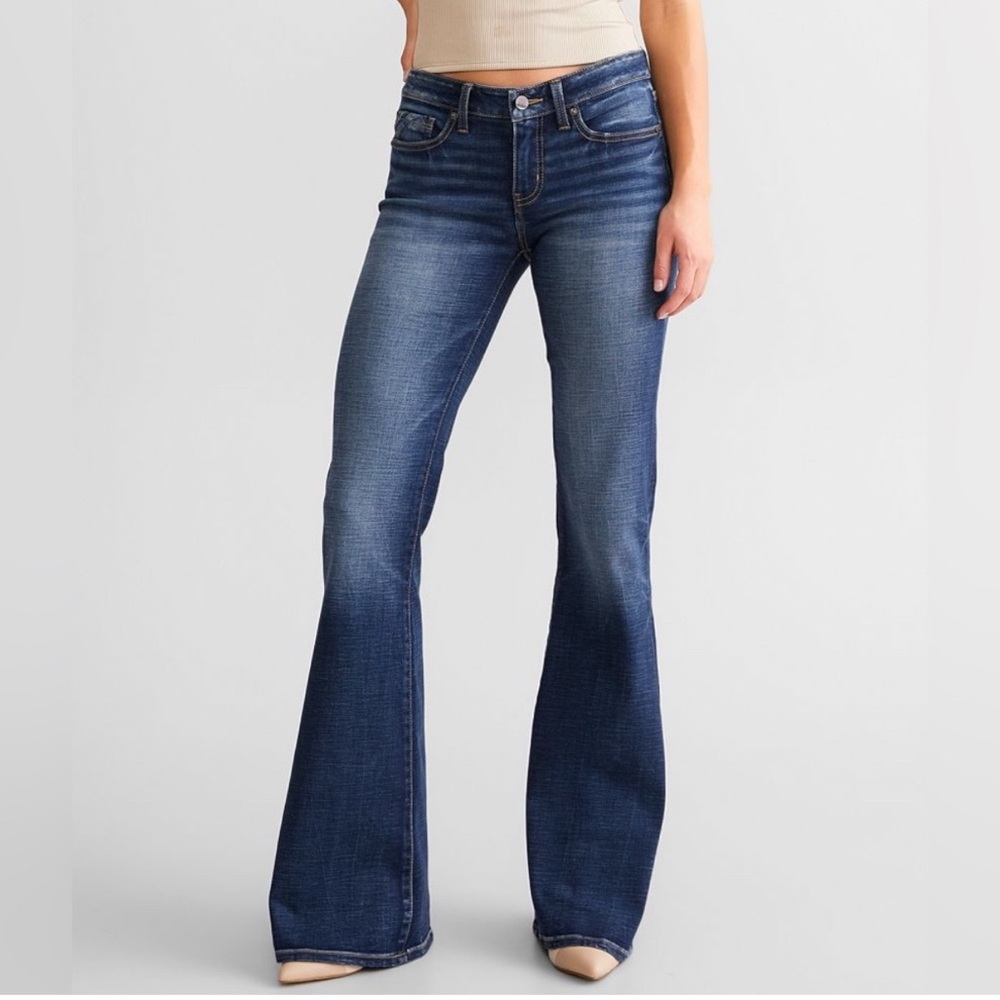 Buckle black jeans